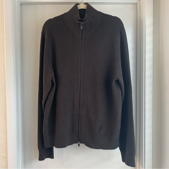 Todd Snyder Other - NWT Todd Snyder Men's Expresso Bean Brown Full-Zip Cardigan Size L